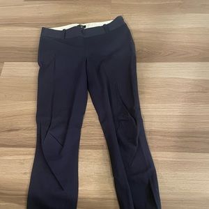 Navy J Crew City Pants - size 00